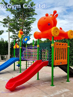 MiT-โรงงานผลิตเครื่องเล่นสนามกลางแจ้ง ชุดฮิปโปโปเตมัส