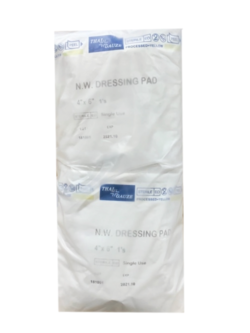 Thai-Gauze Sterile gauze pad N.W. 4x6 นิ้ว ผ้าก๊อสปลอดเชื้อ 10 ซอง