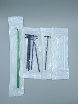 ไม้เขี่ยเชื้อพลาสติกปราศจากเชื้อ Sterile Innoculating Loop รูป ตัวL,ตัวT