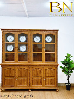 ตู้โชว์ โบราณ รุ่น ทองกวาว