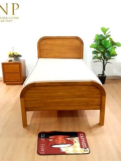 เตียงนอน 3.5 ฟุต รุ่นบิวตี้ฟูลเคิฟ / beautiful curves