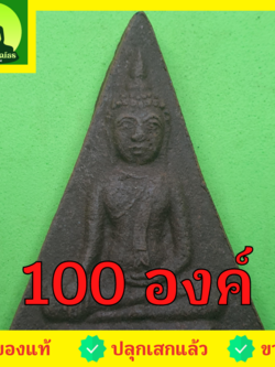 พระเครื่อง พระนางพญา แบบมีหน้า ชุด 100 องค์ เนื้อแร่เหล็กน้ำพี้ พระนางพญาพิษณุโลก พระนางพญาจี้ นางพญาพิษณุโลก พระนางพญาเมตตามหานิยม พระนางพญาแท้ รหัสสินค้า kSKU-01003
