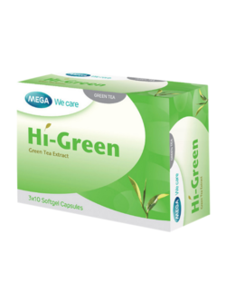 Mega We Care Hi-green 30 tablets