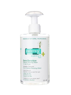Smooth E Extra sensitive makeup cleansing water 300 ml.