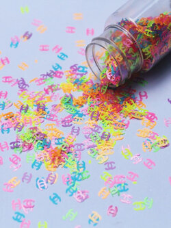 SKU-00597 กลิตเตอร์นีออน CC คละสี