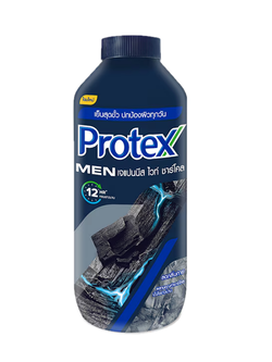 แป้งเย็น Protex for men โพรเทคส์ เจแปนนีส ไวท์ ชาร์โคล 280g.