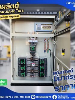 ตู้ MDB 160A เบรกเกอร์ย่อย 6 ตัว SCHNEIDER