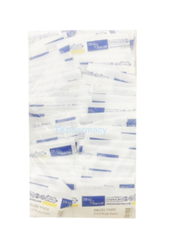 Thai-gauze Sterile Gauze pads 2"x2" ผ้าก๊อส ปลอดเชื้อ