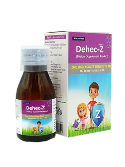 Dehec-Z zinc syrup 60ml.