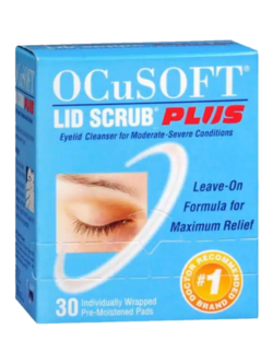 Ocusoft lid scrub plus pads 30 pads