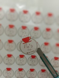 งานสติกเกอร์ไดคัท