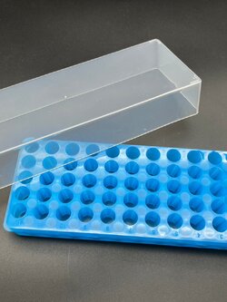 ถาดเก็บไมโครทิวป์ 96ช่อง Racks for Microtube 96-well & 60-well ( ราคาส่งขายยกลัง/ 50 ชิ้น)