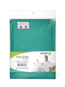 Hosproผ้าขวางเตียง H-DS02 สีเขียวอ่อน