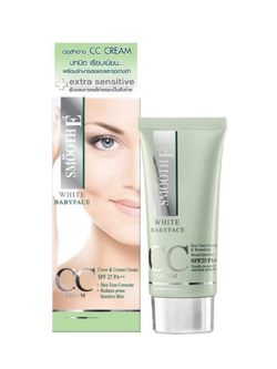 Smooth E white babyface cc cream spf25+ 30 g.