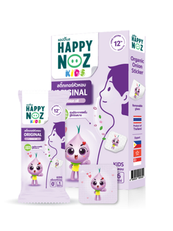 Happy noz สติ๊กเกอร์หัวหอม 6 ชิ้น