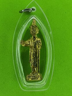 พระเครื่อง เทพทันใจ กรอบเลี่ยม องค์สวยใหญ่ พระทันใจ พระแท้