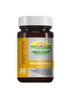 Banner gold plus Multivitamins+Zinc 30's
