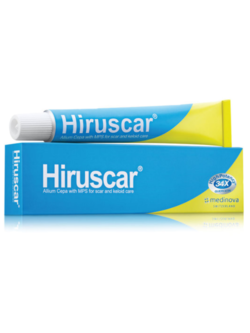 Hiruscar gel (ฟ้า-เหลือง)