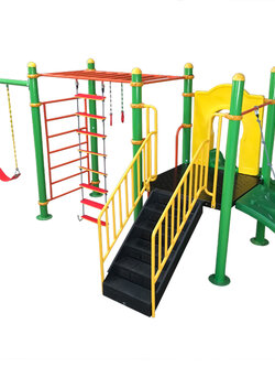 เครื่องเล่นสนามกลางแจ้ง ชุด ศูนย์รวมความสนุก 1