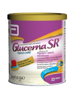 Glucerna SR กลูเซอนา เอสอาร์ 400 กรัม