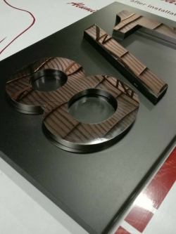 งานป้ายบ้านเลขที่ื 8/1