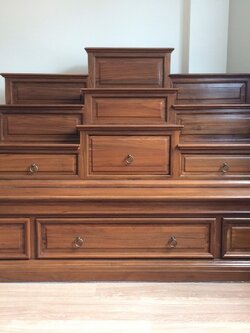 โต๊ะหมู่เเท่น 9 เตี้ย