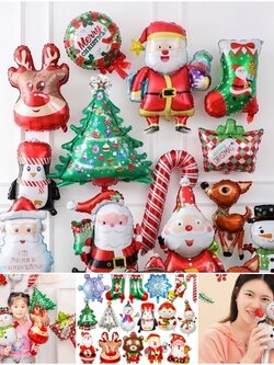 Set ลูกโป่งฟอยล์คริสต์มาส
