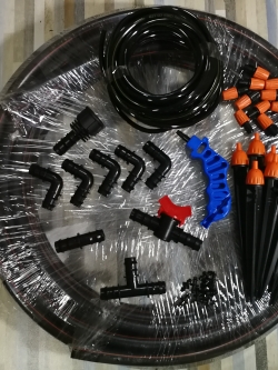 ชุดหัวพ่น 2in1 x10 หัว ท่อ PE 20มม สาย 20เมตร