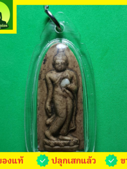 พระเครื่อง พระปางลีลาทุ่งเศรษฐี สีน้ำตาล เลี่ยมกรอบ รุ่น ชาตินี้รุ่งเรืองไม่สิ้นสุด พระบูชาปางลีลา จี้พระปางลีลา พระแท้ พระปางลีลา