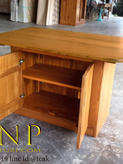 โต๊ะอาหารเก็บของได้ รุ่น มารีน่า