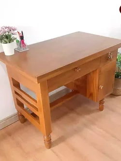 โต๊ะทำงานเล็กไม้สักแท้