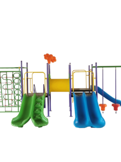 เครื่องเล่นสนามกลางแจ้งชุด รวมเครื่องเล่นแสนสนุก