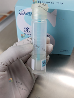 ST-25 PBS , ELEX Brand ชุด Swab ตรวจสอบความสะอาดของภาชนะพื้นผิว (Environmental swab on food surface for microbial count)