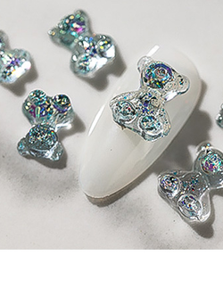 DZ118-00008 หมีฟ้ากลิตเตอร์