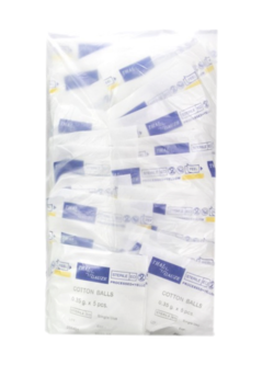 Thai-gauze Sterile cotton balls สำลีก้อน สำลีปลอดเชื้อ 25 ซอง