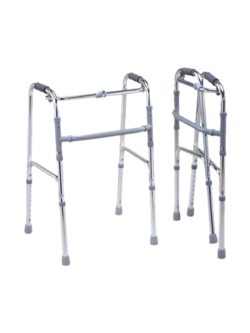 Walker รุ่นพับได้ ชนิดอลูมิเนียม-ขัดเงา