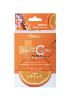 Smooth C Chewable candy 120mg. (3.2g.x14pac.)