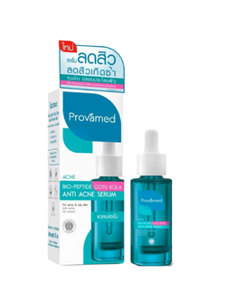 Provamed bio-peptide gotu kola anti acne serum 30ml.