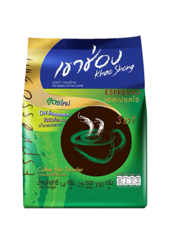 กาแฟเขาช่อง เอสเปรซโซ่ 450 กรัม (18กรัมx25ซอง)