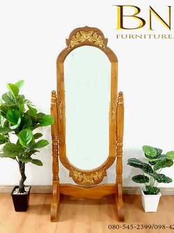 กระจกเงาส่องทั้งตัว รุ่น ทวิภพ