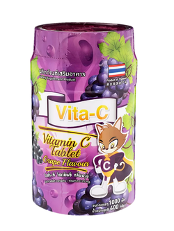 Vita-c วิตามินซีรสองุ่น 1,000 เม็ด