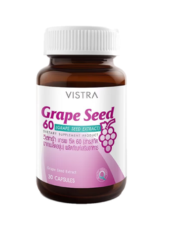 Vistra Grape seed 30 capsules