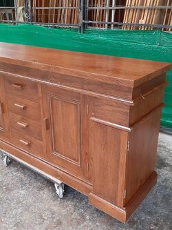 ที่วาง TV หน้าเหลี่ยม ไม้หนา