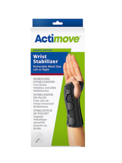 Actimove sports edition wrist stabilizer พยุงข้อมือ สีดำ