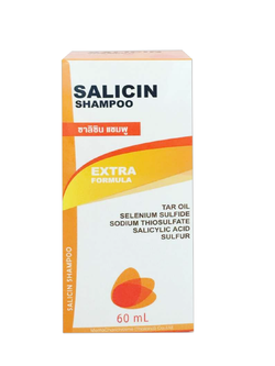 Salicin plus shampoo 60ml.า