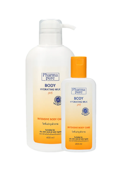 Pharmapure body lotion hydrating milk pH5 450ml.+100ml.