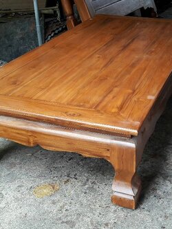 ตั่งนอน ขาสิงห์ ขนาด 100x200x45 รหัส 5-J1-1