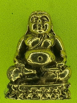 พระเครื่อง พระสังกัจจายน์ เนื้อทองเหลือง ประมาณ 2.4ซม พระสังกระจาย ของแท้ พระสังกัจจายน์ พระสังกะจาย