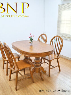 โต๊ะทานข้าววงรี รุ่น รีเจนดารี่