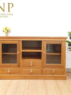 ที่วางทีวี 1 ลิ้นชัก 2 ช่อง 1.5 เมตร